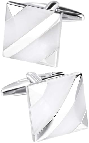 WIPPWER Mens Cufflinks Elegant Style Cuff Tuxedo Cufflink, Men's Cuff Backtime Cuff Link Gest for Jewelry Fashion Shirt Cufflinks Cufflinks von WIPPWER