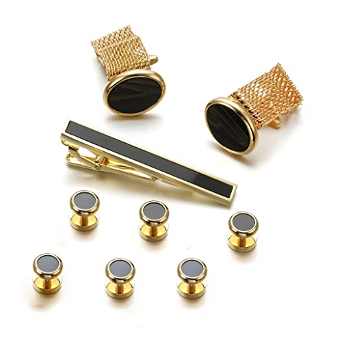 WIPPWER Suit Dress Lapel Buttons Cuffs Business Suit Cufflinks Matching Shirt Accessories Dating Party von WIPPWER