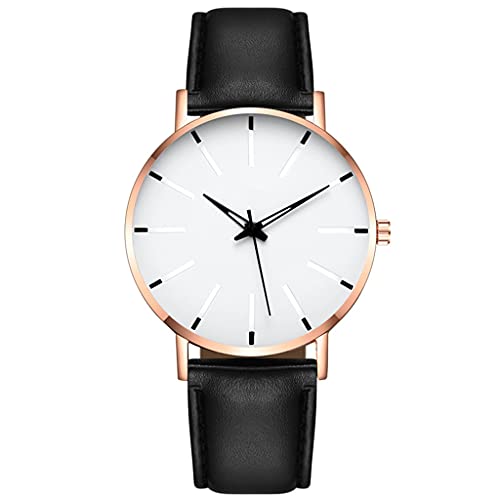 WIRMEC Herrenuhr Herrenuhren Luxusuhren Quarzuhr Edelstahl Zifferblatt Lässige Armbanduhr für Herren von WIRMEC