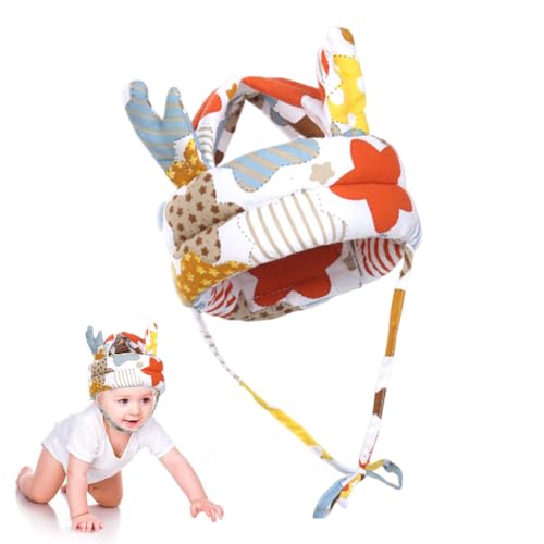 Babyhelm, stoßfest, Schutz für Babys, Schutz vor Stürzen, Baumwolle, atmungsaktiv, verstellbar, geeignet für Kinder von 0,5 bis 3 Jahren Babyhelm, stoßfest, Schutz für Babys, Schutz vor Stürzen, Baumwolle, atmungsaktiv, verstellbar, geeignet für Kinder von 0,5 bis 3 Jahren von WIRZUL