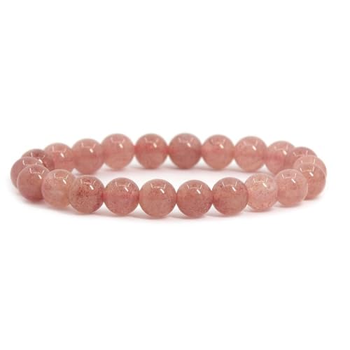 Edelstein Perlen Armband für Frauen, Natursteinarmbänder, Elastisches Damenarmband Chakra Spirituelle Charms Armbänder Geschenke(B) von WIRZUL