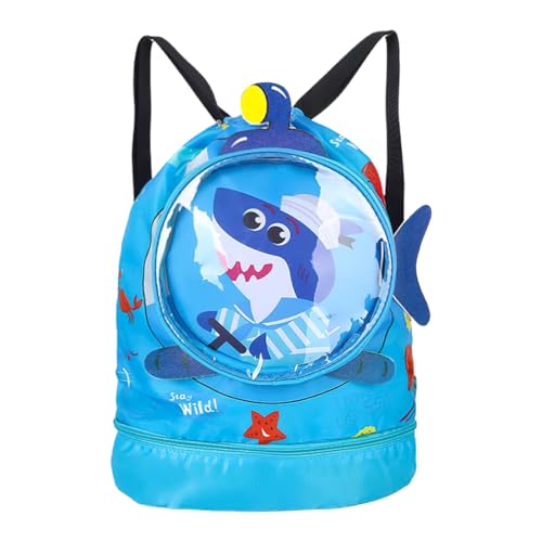 Schwimmrucksack für Kinder, wasserdicht, mit Kordelzug, Strandtasche mit Cartoon-Tieren, verstellbare Schultergurte für Mädchen, mit Schuhhalter. Schwimmrucksack für Kinder, wasserdicht, mit Kordelzug, Strandtasche mit Cartoon-Tieren, verstellbare Schultergurte für Mädchen, mit Schuhhalter. von WIRZUL