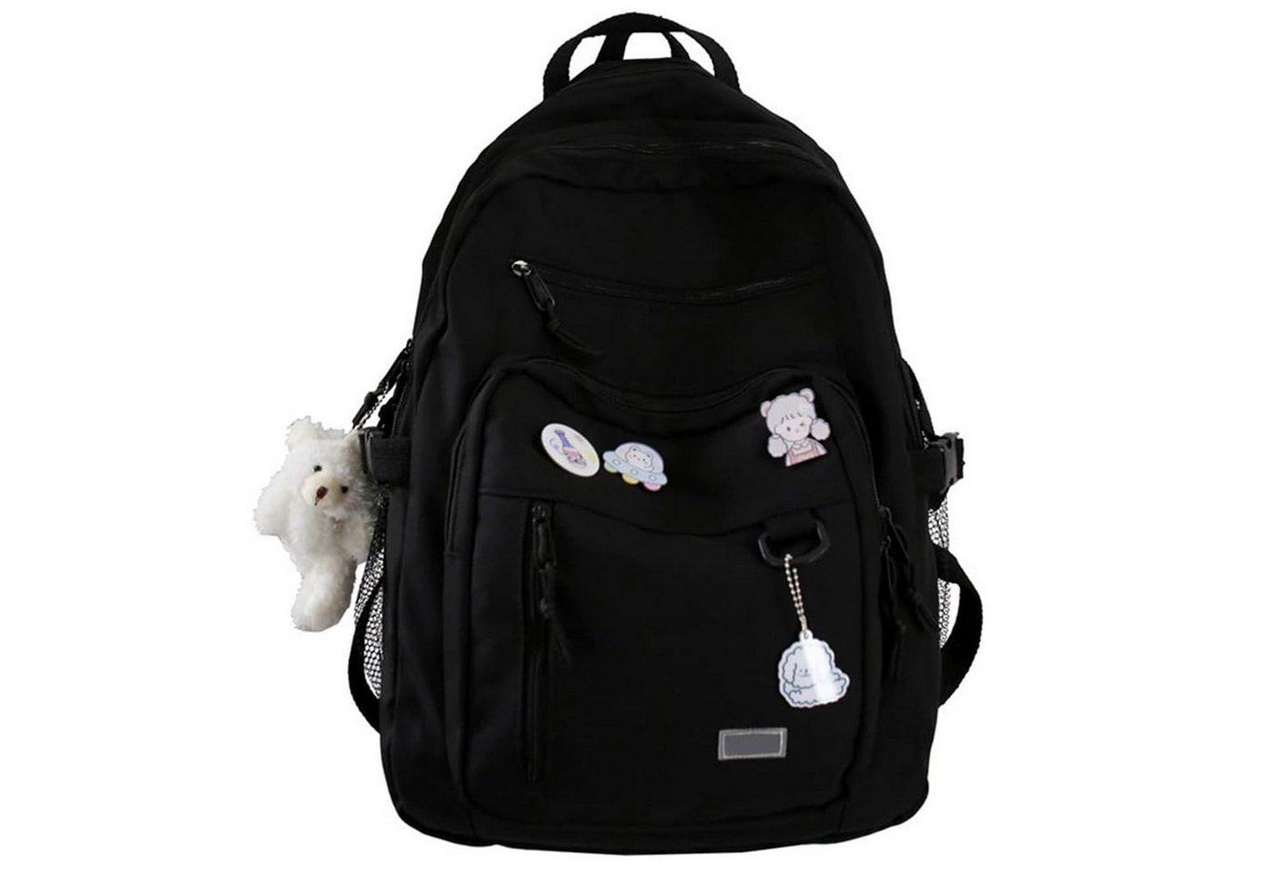 WISHDOR Laptoprucksack Laptop Rucksack Rucksäcke Schulrucksack Wasserbeständig Laptoptasche (Laptop Notebook Tasche Schule Uni Rucksack, Sportrucksack, Backpack mit Laptopfach), Damen Frauen Teenager Freizeit Arbeit Business Reisen von WISHDOR