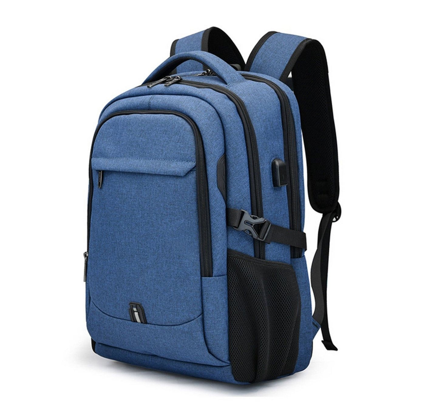 WISHDOR Laptoprucksack Laptop Rucksack Rucksäcke Schulrucksack Wasserbeständig Laptoptasche (Laptop Notebook Tasche Schule Uni Rucksack, mit USB-Lade-Anschluss, Anti-Diebstahl, Backpack mit Laptopfach), Herren Damen Jungen Teenager Freizeit Arbeit Business Reisen usw von WISHDOR