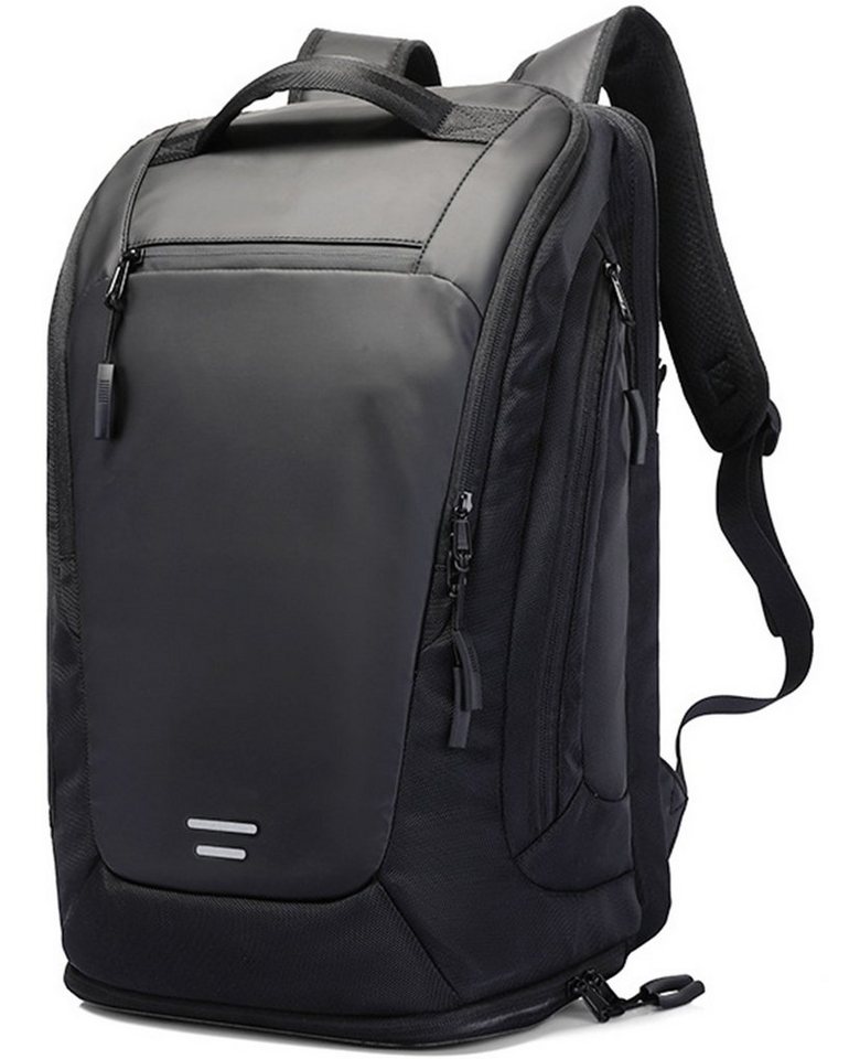 WISHDOR Reiserucksack Laptoprucksack Laptop Rucksack Rucksäcke Freizeitrucksack Laptoptasche (Kunstleder Reisen Notebook Laptop Tasche Schule Uni Rucksack Handgepäck, Schulrucksack, Sportrucksack, mit Schuhfach, Backpack mit Laptopfach), für Herren Damen Jungen Teenager Freizeit Arbeit Business Reisen usw von WISHDOR