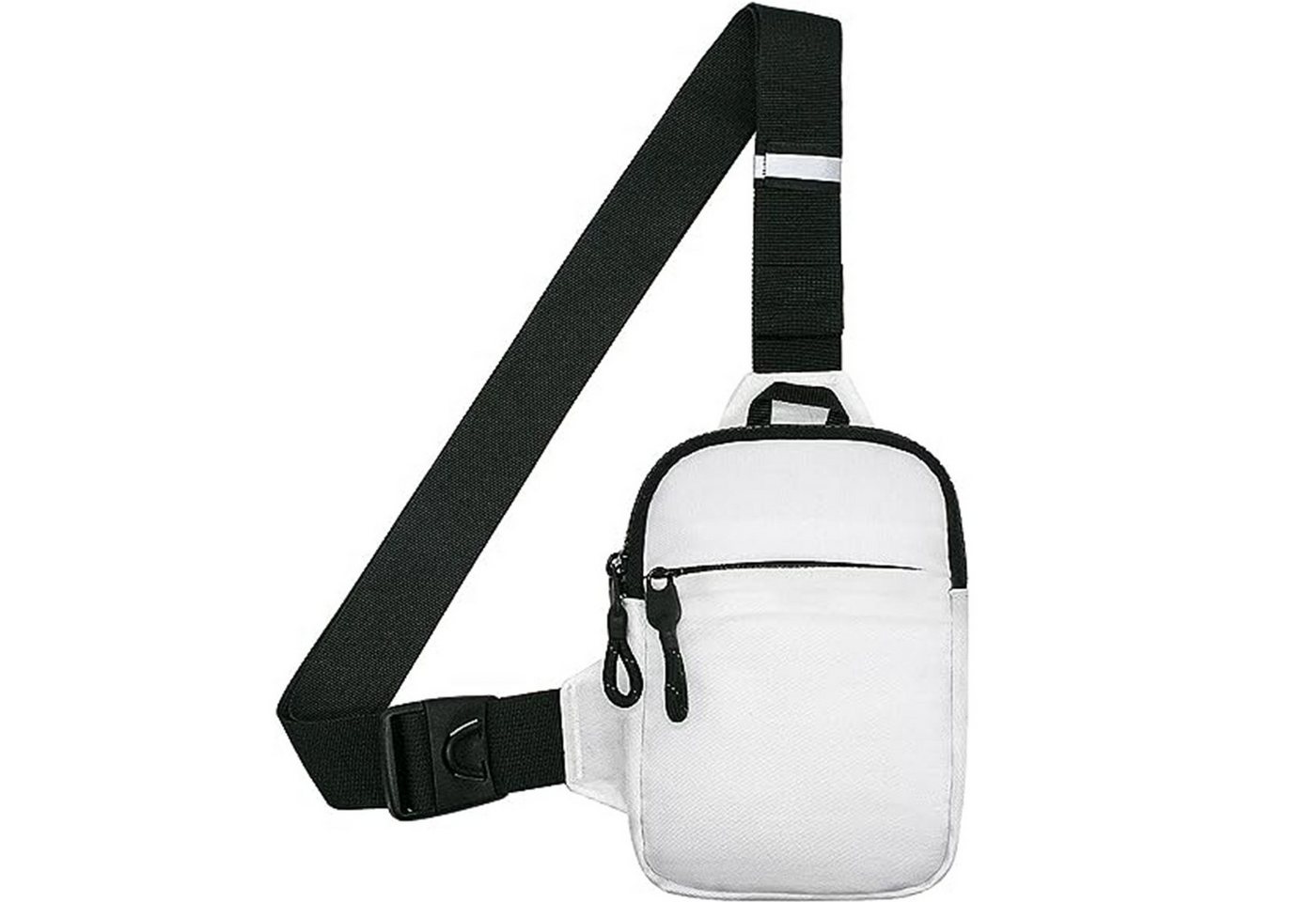 WISHDOR Schultertasche Brusttasche Sling Schulter Rucksack Rucksäcke Crossbody Umhängetasche (Herren und Damen 22 x 17 x 3 cm oder 19 x 13 x 3 cm, Geldgürtel, Sport, Sporttasche, Handytasche, Unisex), für Outdoor Camping Reisen Wandern Radfahren Multipurpose Tagepacks von WISHDOR