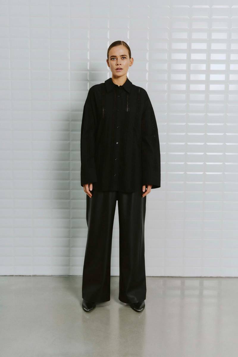 WITHBLACK - Hosen Weiblich Schwarz - Gr. - S von WITHBLACK