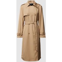 WITHBLACK Trenchcoat mit Stoffgürtel in Camel, Größe L von WITHBLACK