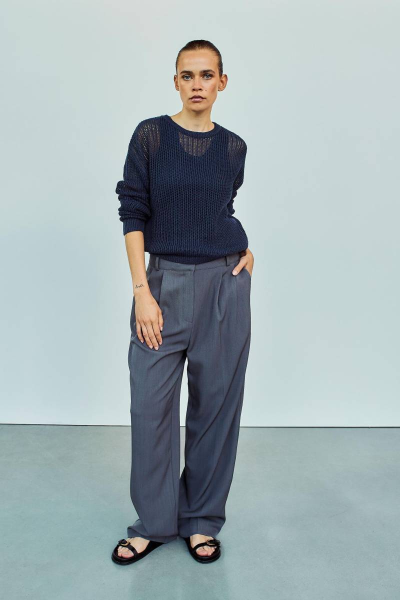 WITHBLACK - Pullover Weiblich Blau - Gr. - L von WITHBLACK