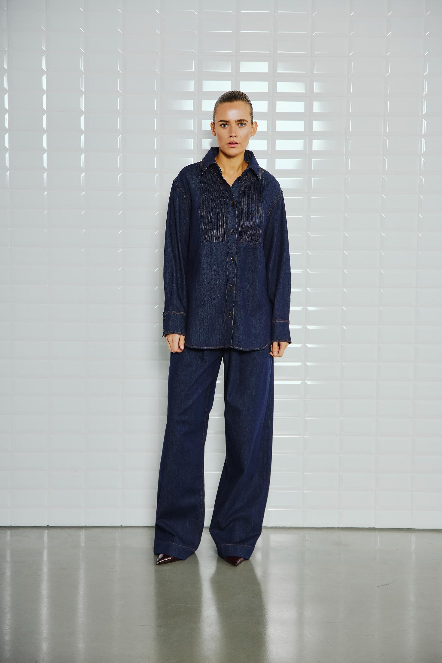 WITHBLACK - Shirts Weiblich Blau - Gr. - S von WITHBLACK