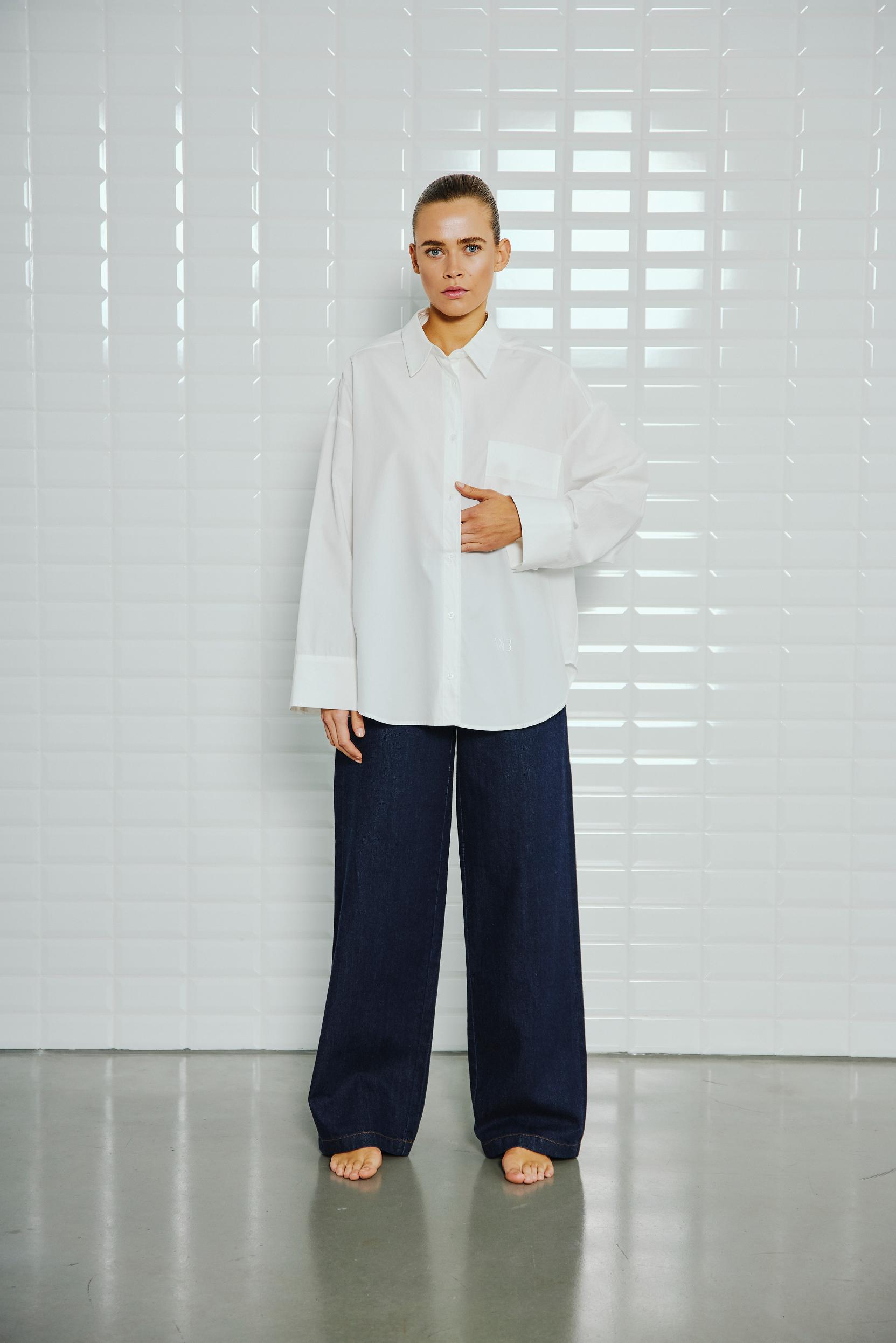 WITHBLACK - Shirts Weiblich Weiß - Gr. - L von WITHBLACK