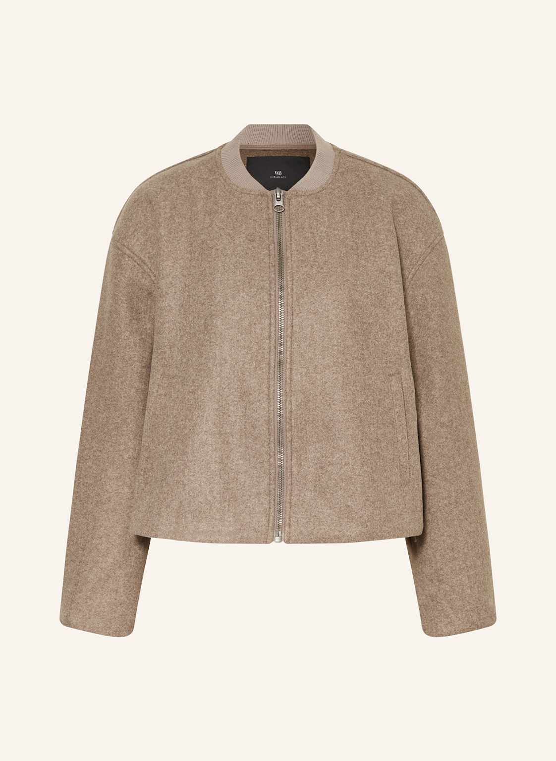 Withblack Jacke Briella beige Withblack Jacke Briella beige von WITHBLACK