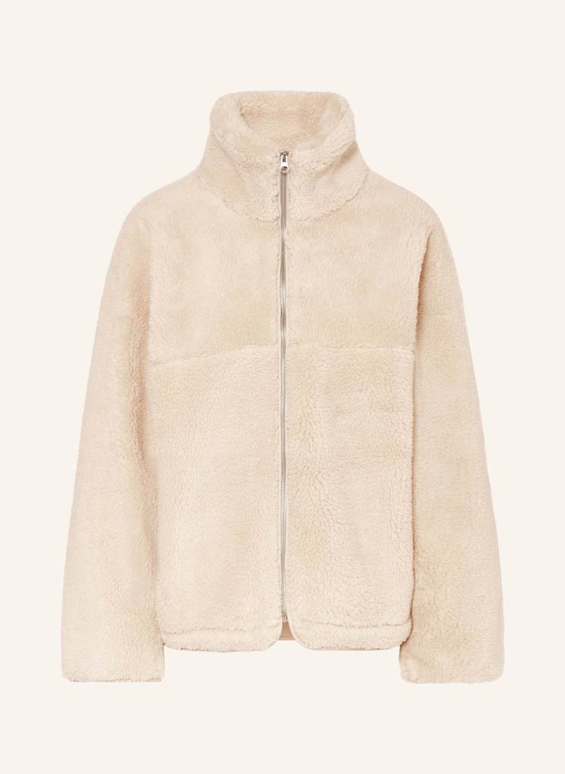 Withblack Teddyfell-Jacke Pernille weiss von WITHBLACK