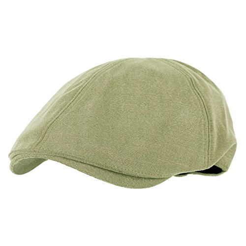 WITHMOONS Schlägermütze Golfermütze Schiebermütze Simple Newsboy Hat Flat Cap SL3026 (Green) von WITHMOONS