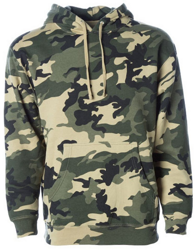 WITORU Hoodie warmer Herren Camouflage Kapuzenpullover / Pullover´mit Kapuze in Camouflage-Optik - verschiedene Farben von WITORU