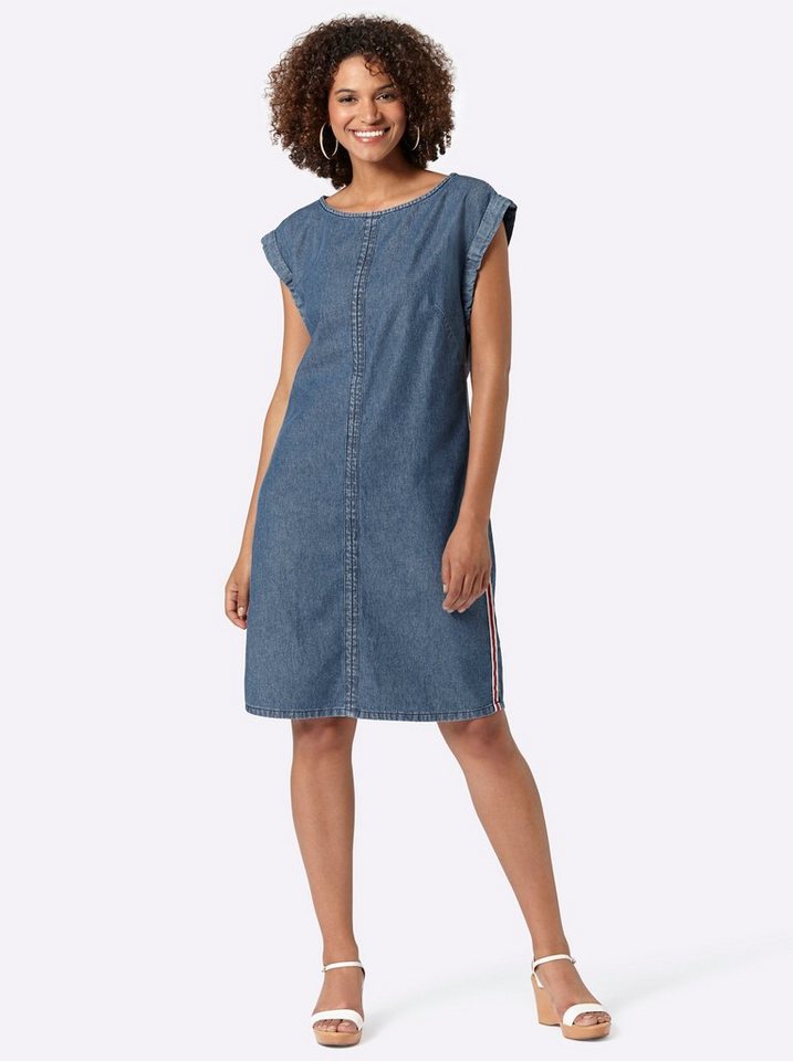 Witt Etuikleid Jeanskleid . von Witt