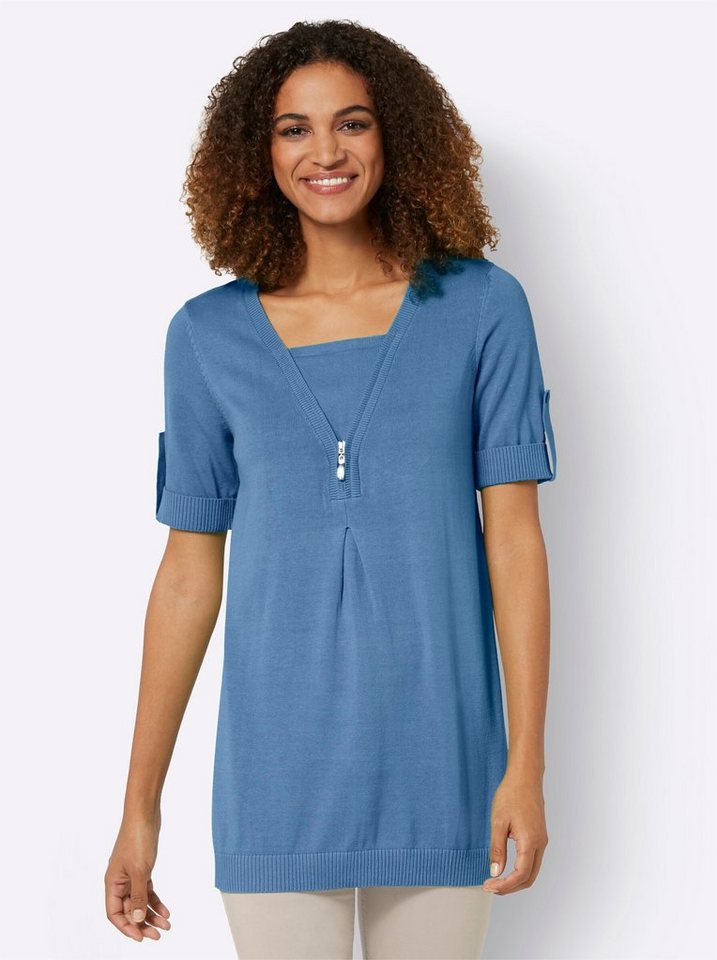 Witt Strickpullover Kurzarmpullover . von Witt