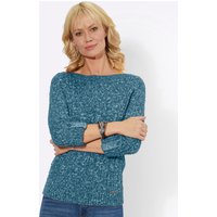 Witt Weiden Damen 3/4 Arm-Pullover topas-ecru-meliert von Witt