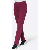 Witt Weiden Damen 5-Pocket-Hose bordeaux von Witt