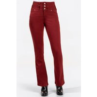 Witt Weiden Damen 5-Pocket-Jeans dunkelrot von Witt