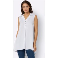 Witt Weiden Damen Ärmellose Bluse ecru von Witt