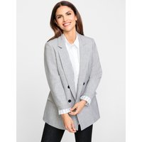 Witt Weiden Damen Blazer hellgrau-meliert von Witt