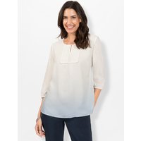 Witt Weiden Damen Bluse eisblau-ecru-bedruckt von Witt