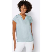 Witt Weiden Damen Bluse mint-weiß-gestreift von Witt