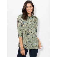 Witt Weiden Damen Bluse pistazie-zitrone-bedruckt von Witt