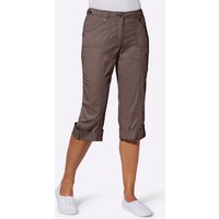 Witt Weiden Damen Capri-Hose dunkeltaupe von Witt