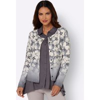 Witt Weiden Damen Cardigan champagner-anthrazit-bedruckt von Witt