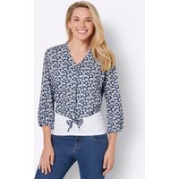 Witt Weiden Damen Druckbluse jeansblau-bedruckt von Witt