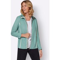 Witt Damen Fleece-Jacke, salbei von Witt