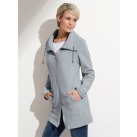 Witt Damen Fleecejacke mit 2-Wege-Reißverschluss, grau von Witt