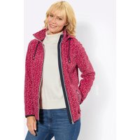 Witt Weiden Damen Fleecejacke himbeere-meliert von Witt