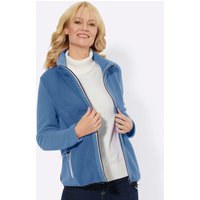 Witt Weiden Damen Fleecejacke mittelblau von Witt