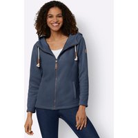 Witt Weiden Damen Fleecejacke rauchblau von Witt