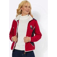 Witt Weiden Damen Fleecejacke rot-marine von Witt