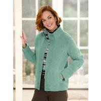 Witt Damen Fleecejacke, salbei-meliert von Witt