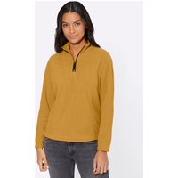 Witt Damen Fleeceshirt, ocker von Witt