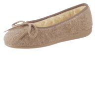 Witt Weiden Damen Hausschuh beige von Witt