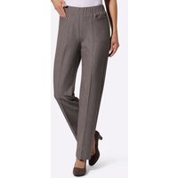 Witt Weiden Damen Hose dunkeltaupe-meliert von Witt