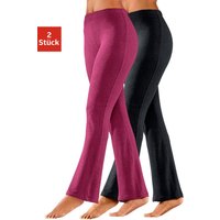 Witt Weiden Damen Jazzpants 1x schwarz, 1x himbeere von Witt