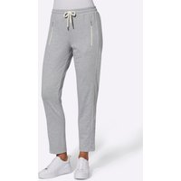 Witt Weiden Damen Jersey-Hose grau-meliert von Witt