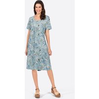 Witt Weiden Damen Jersey-Kleid hellblau-bedruckt von Witt