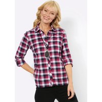 Witt Weiden Damen Karobluse himbeere-marine-kariert von Witt