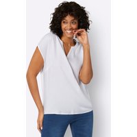 Witt Weiden Damen Kurzarm-Bluse wollweiß von Witt