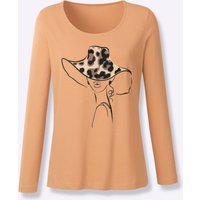 Witt Weiden Damen Langarmshirt camel von Witt