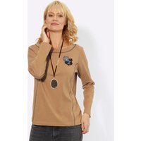 Witt Weiden Damen Langarmshirt camel von Witt