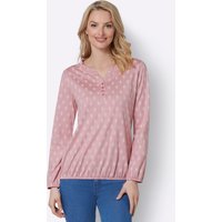 Witt Weiden Damen Langarmshirt hortensie-ecru-bedruckt von Witt